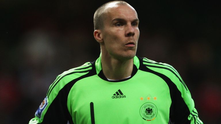 Robert Enke, pictured playing for Germany in 2009