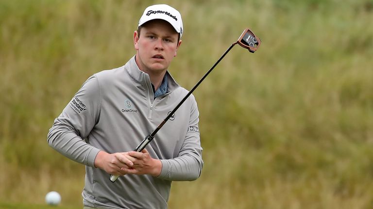 Robert MacIntyre during the Scottish Open