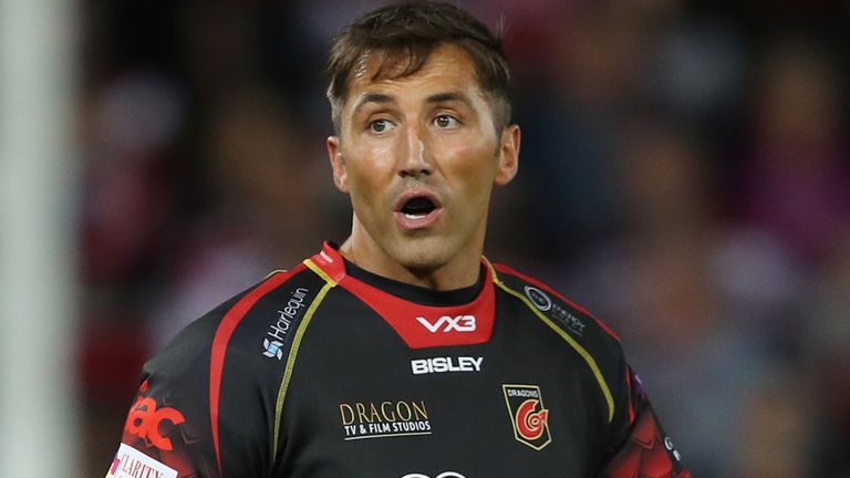 Gavin Henson, pictured while playing for the Dragons