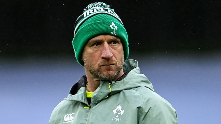 Ireland assistant coach Mike Catt