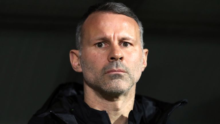 Wales manager Ryan Giggs during the UEFA Euro 2020 Qualifying match at the Bakcell Arena, Baku. PA Photo. Picture date: Saturday November 16, 2019. See PA story SOCCER Azerbaijan. Photo credit should read: Bradley Collyer/PA Wire.