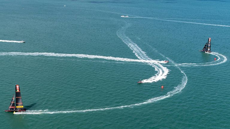 Both teams have spent time on the water updating their work from their last competitions (Image - COR 36 | Studio Borlenghi)