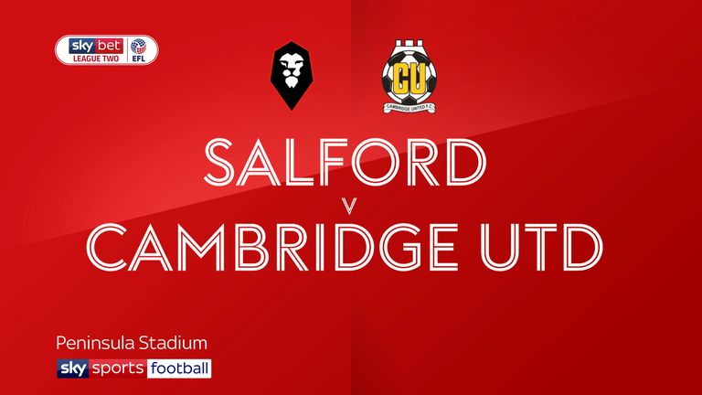 Salford 4-1 Cambridge