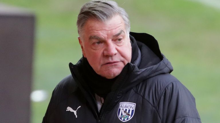 West Brom manager Sam Allardyce (PA image)