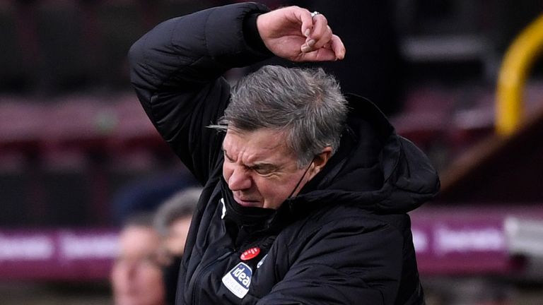 West Brom manager Sam Allardyce (AP image)