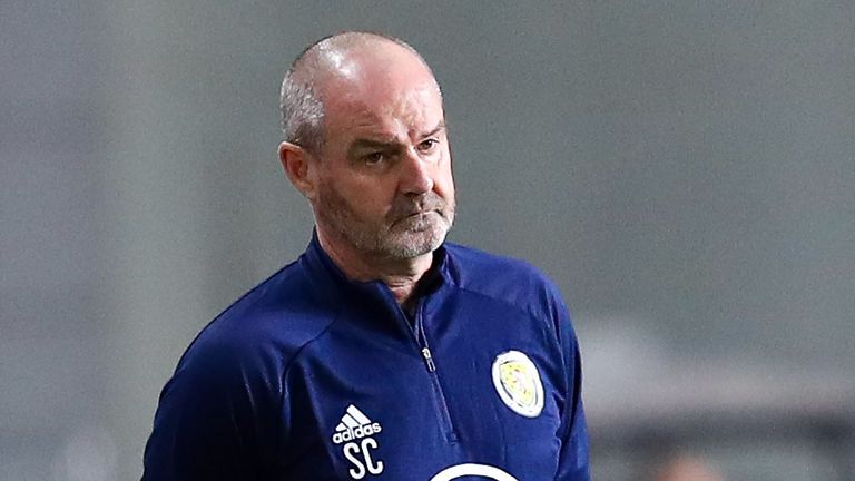 Scotland manager Steve Clarke