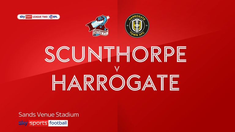 Scunthorpe v Harrogate