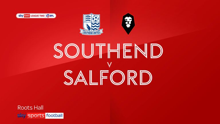 Southend v Salford badge
