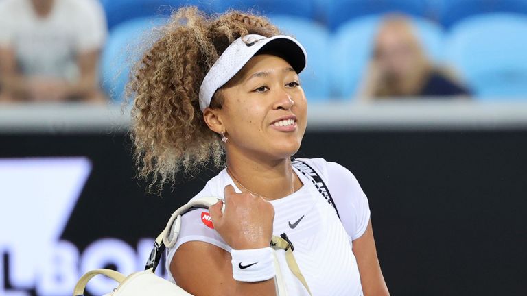 Naomi Osaka says she is more relaxed this year after previous feeling the pressure of being World No.1