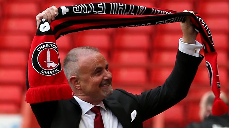 Charlton owner Thomas Sandgaard (PA image)