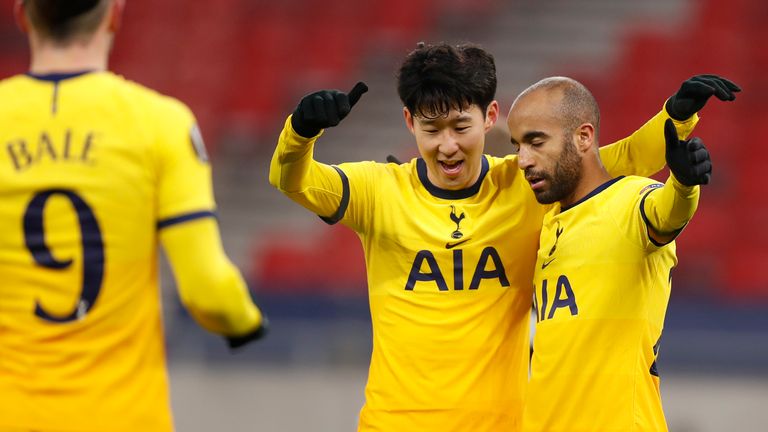 Tottenham were grateful to having such a handsome lead by the interval