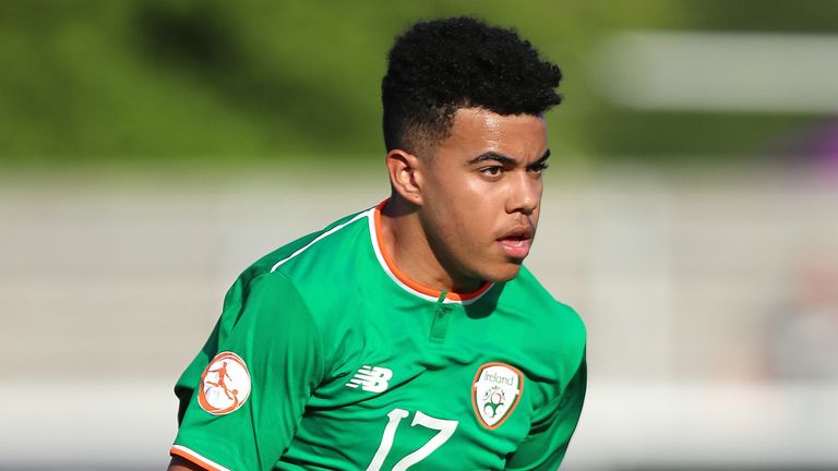 Tyreik Wright, a Republic of Ireland youth international, is currently on loan from Aston Villa at Walsall