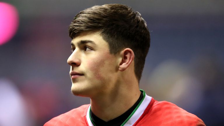 Louis Rees-Zammit has now scored four tries in his first six Tests for Wales.