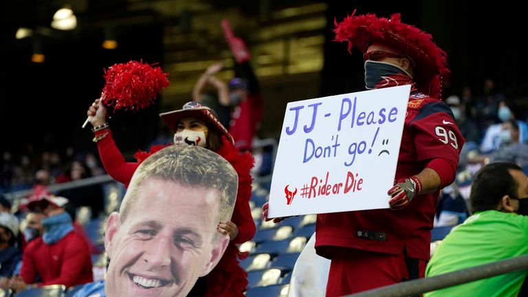 JJ Watt to be released, says 'Can't imagine my life without Texas in it'.  So, Cowboys…