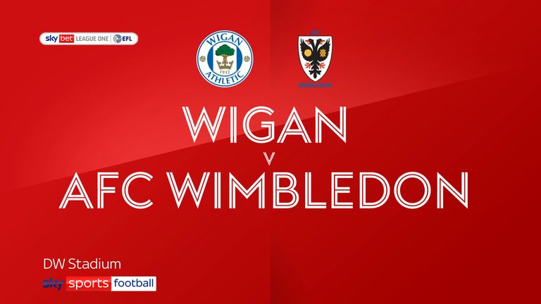 Wigan v AFC Wimbledon