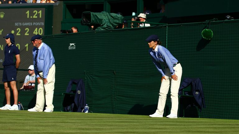 Wimbledon could follow this year's Australian Open in removing line judges 