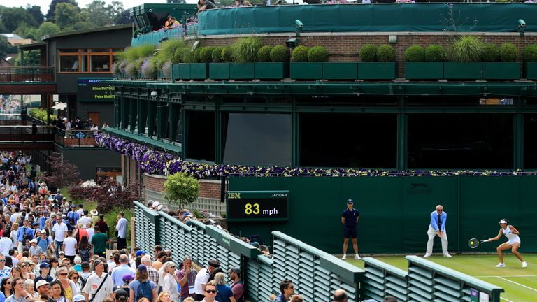 The LTA is hopeful that fans will be able to attend Wimbledon this year