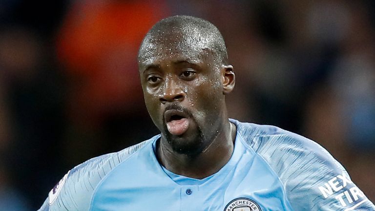 Yaya Toure made 230 appearances for Manchester City between 2010 and 2018