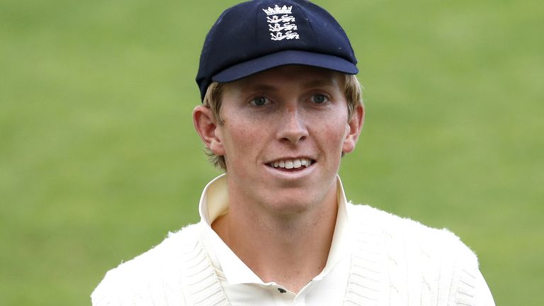 England batsman Zak Crawley (PA image)