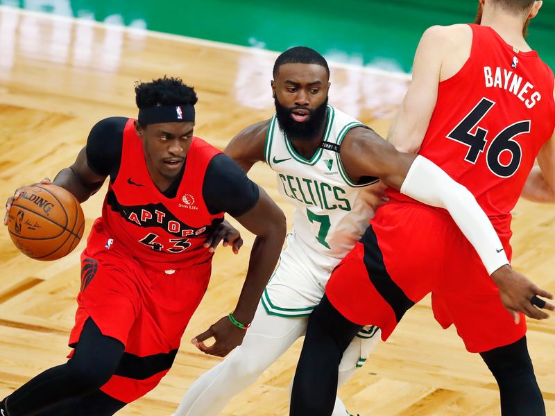 Celtics get the ball moving in 120-106 win over Raptors