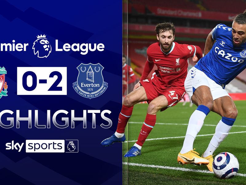 Liverpool 0-2 Everton: Richarlison and Gylfi end 22 years of hurt for the at Anfield | Football News | Sky Sports