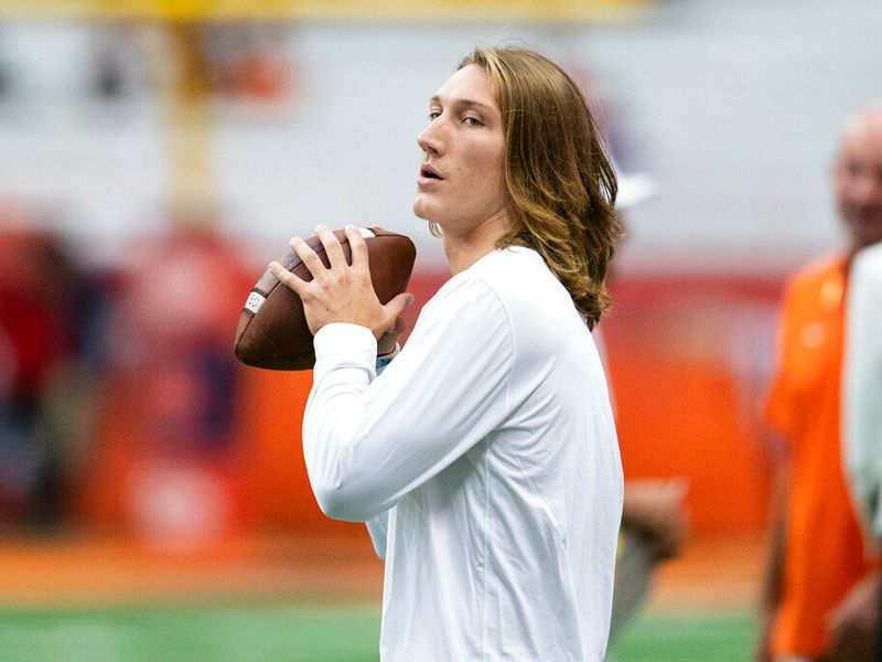 Nfl Draft 2021 Trevor Lawrence Is Super Excited To Be A Jag After Being Selected As The No 1 Overall Pick Nfl News Sky Sports