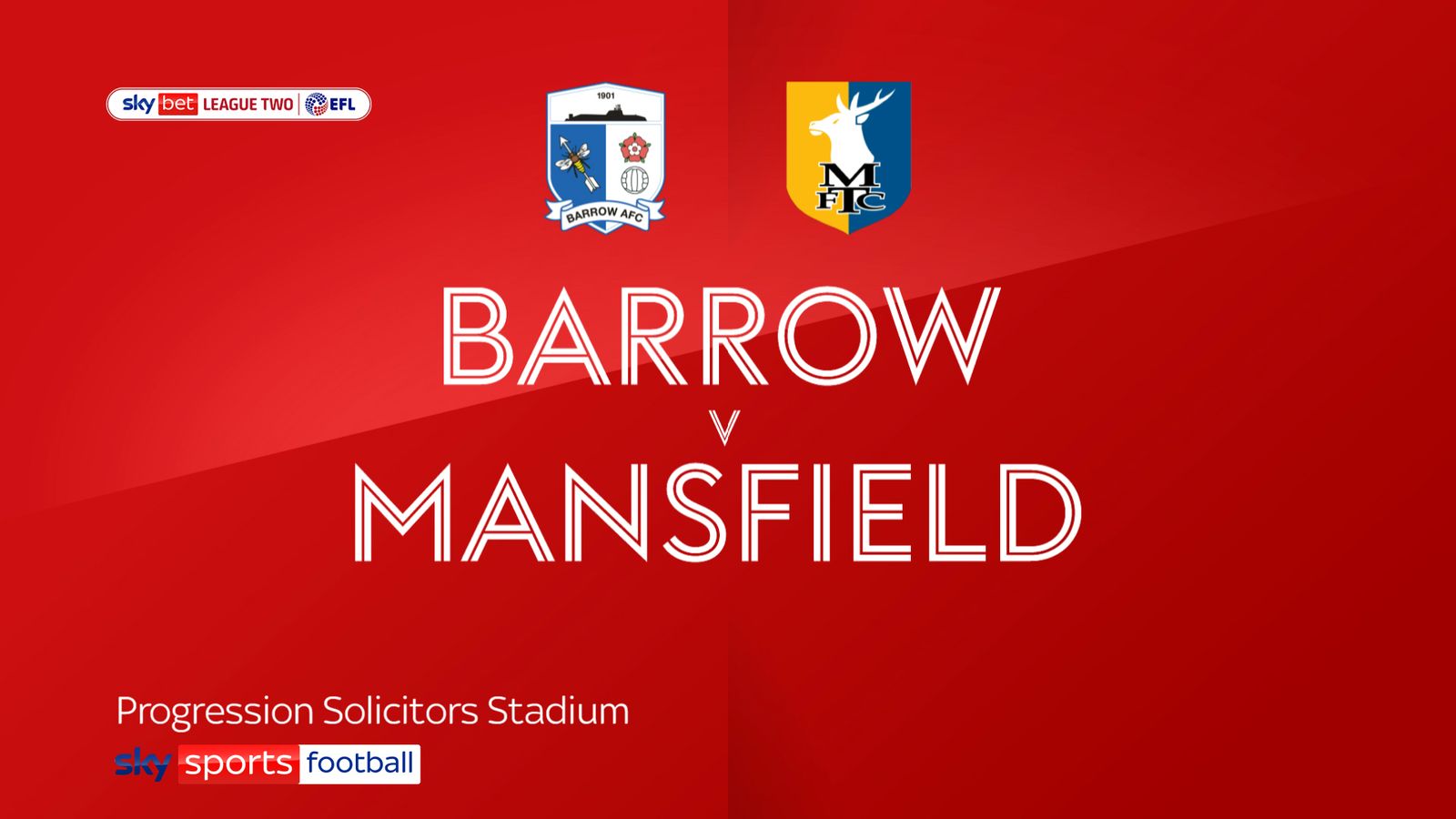 Barrow 2-0 Mansfield: Patrick Brough double fires Bluebirds to victory ...