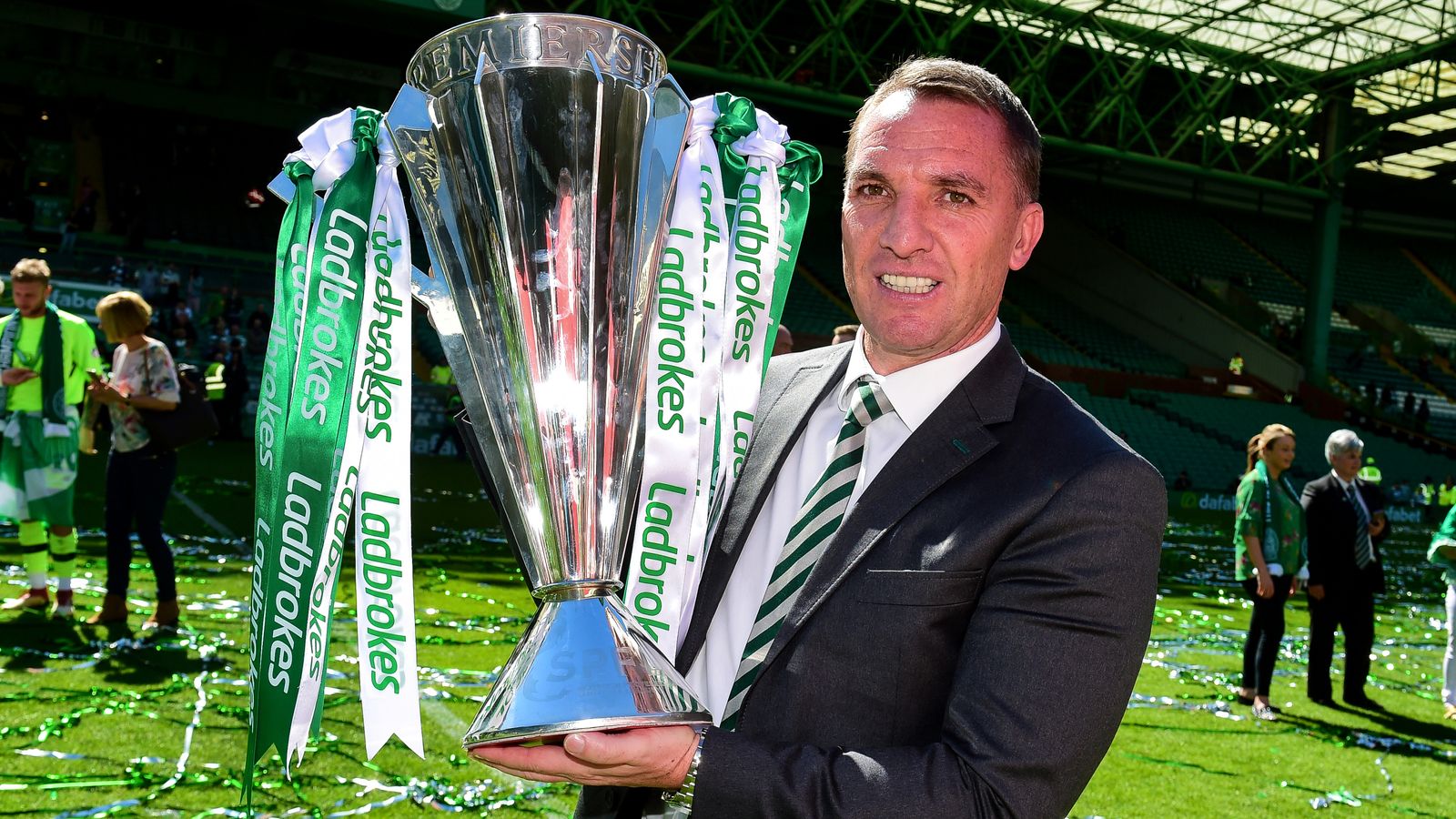 Ange Postecoglou: Celtic manager agrees to terms with Tottenham | Brendan Rodgers and Jesse Marsch in contention to succeed him 2 skysports rodgers celtic 5305751