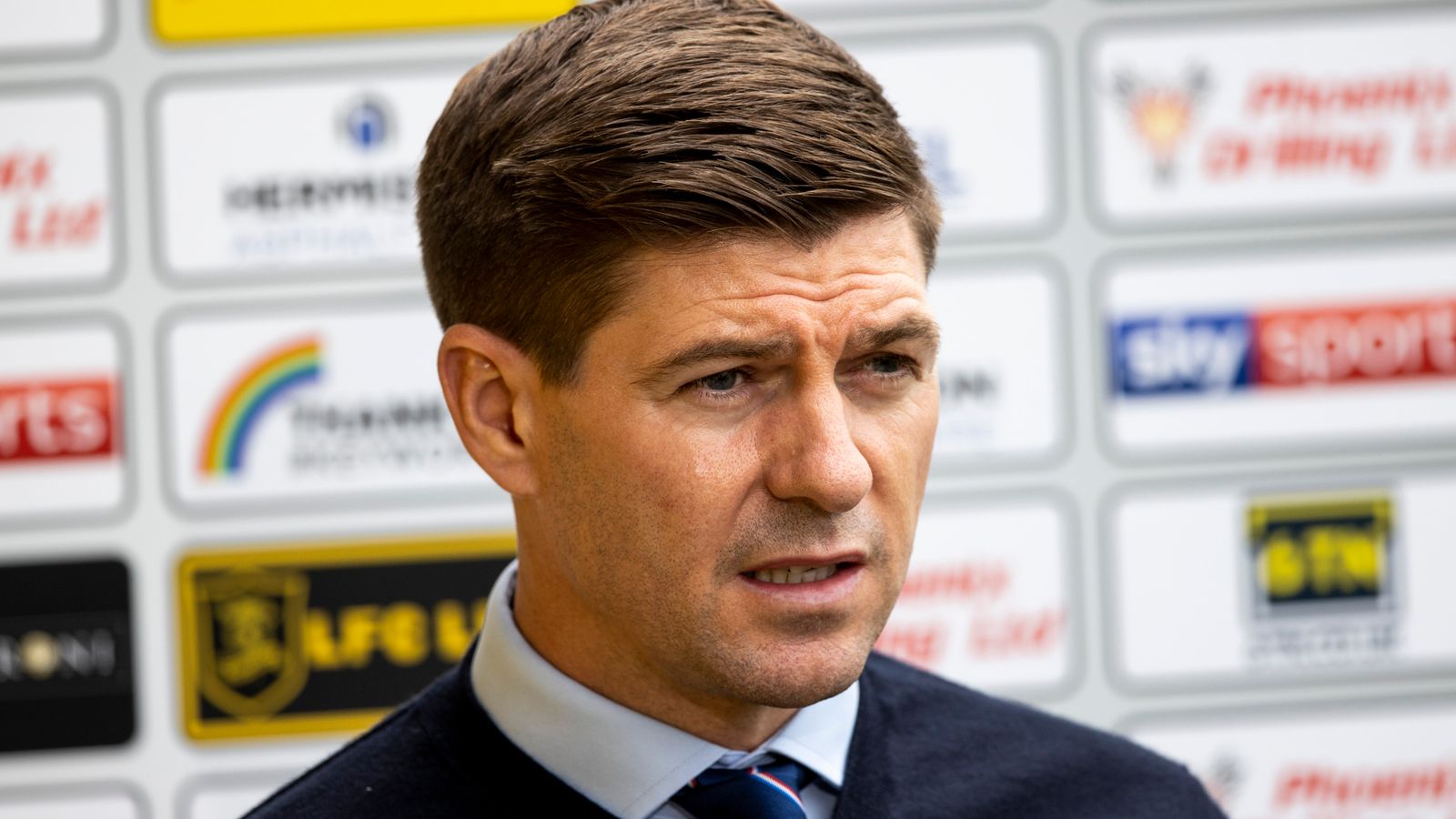 Steven Gerrard pleads with Rangers fans ahead of clash at Celtic Park ...