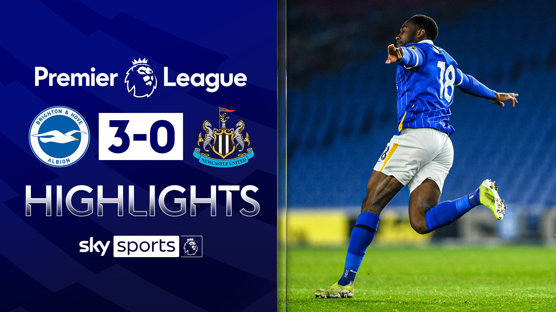 Brighton claim huge win against Newcastle