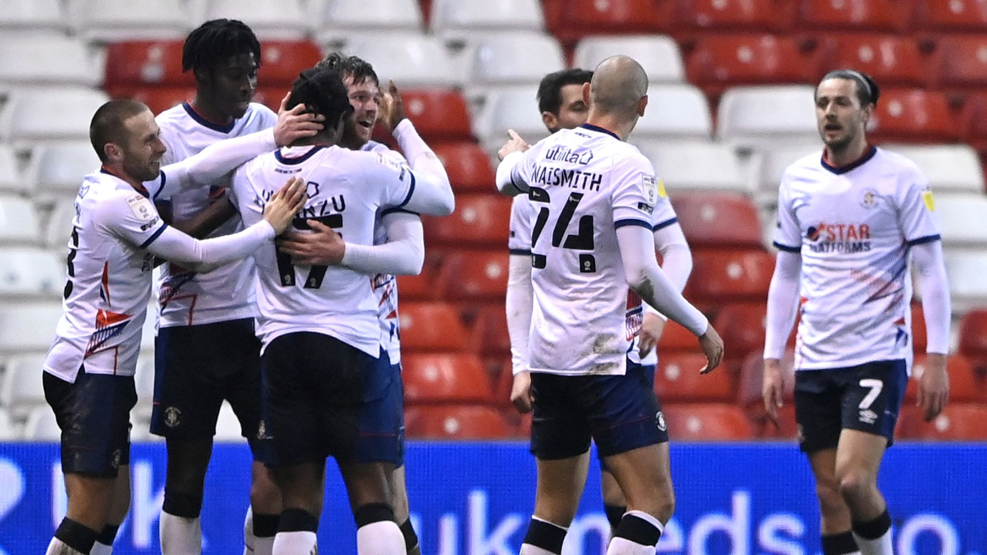Tunnicliffe strikes as Luton make Forest pay