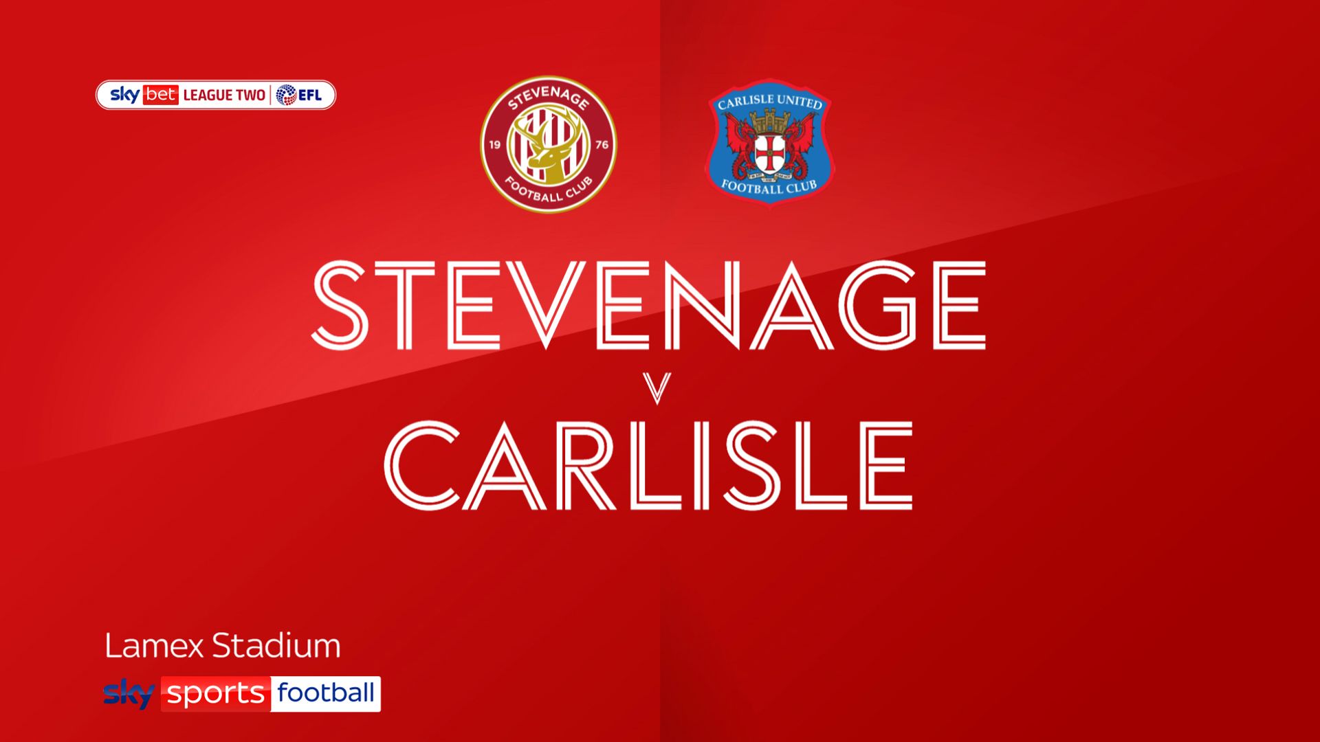 Stevenage 2-1 Carlisle: Kane Smith and Max Clark on target as Steve Evans’ side secure victory