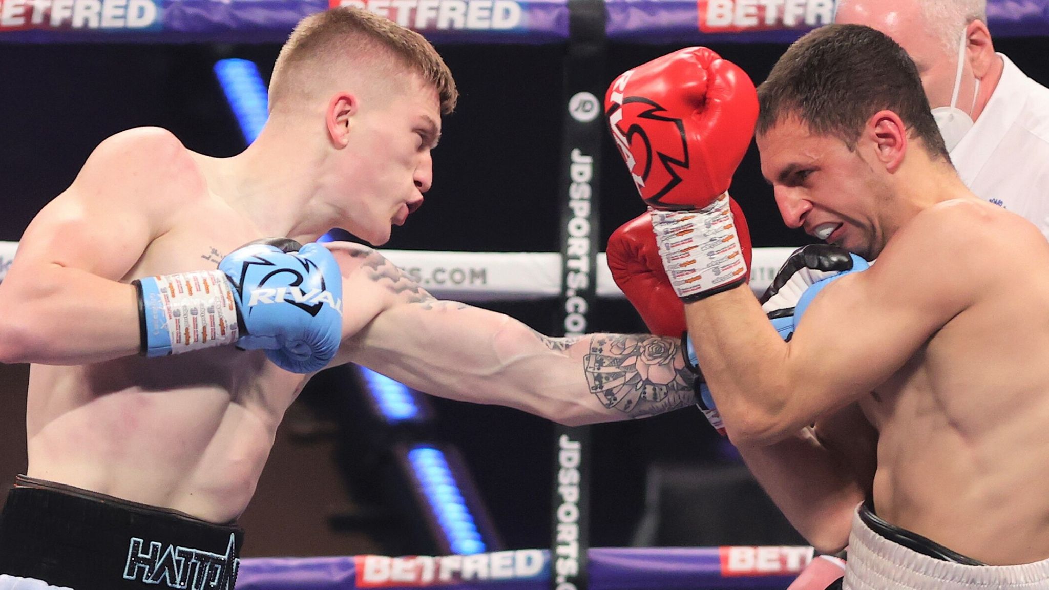 Campbell Hatton marks his professional debut with exciting points win over Jesus Ruiz Boxing News Sky Sports
