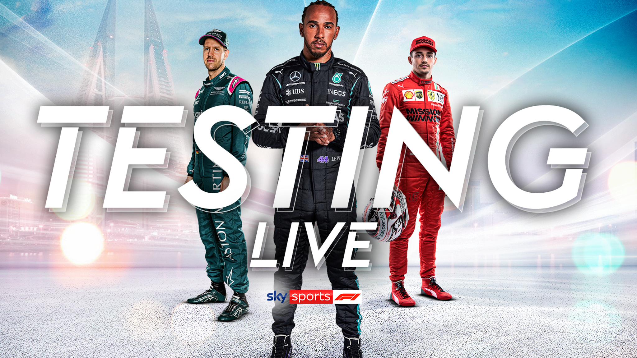 F1 Testing live on Sky Sports F1 with three days of track action in Bahrain as teams and drivers hit the track F1 News
