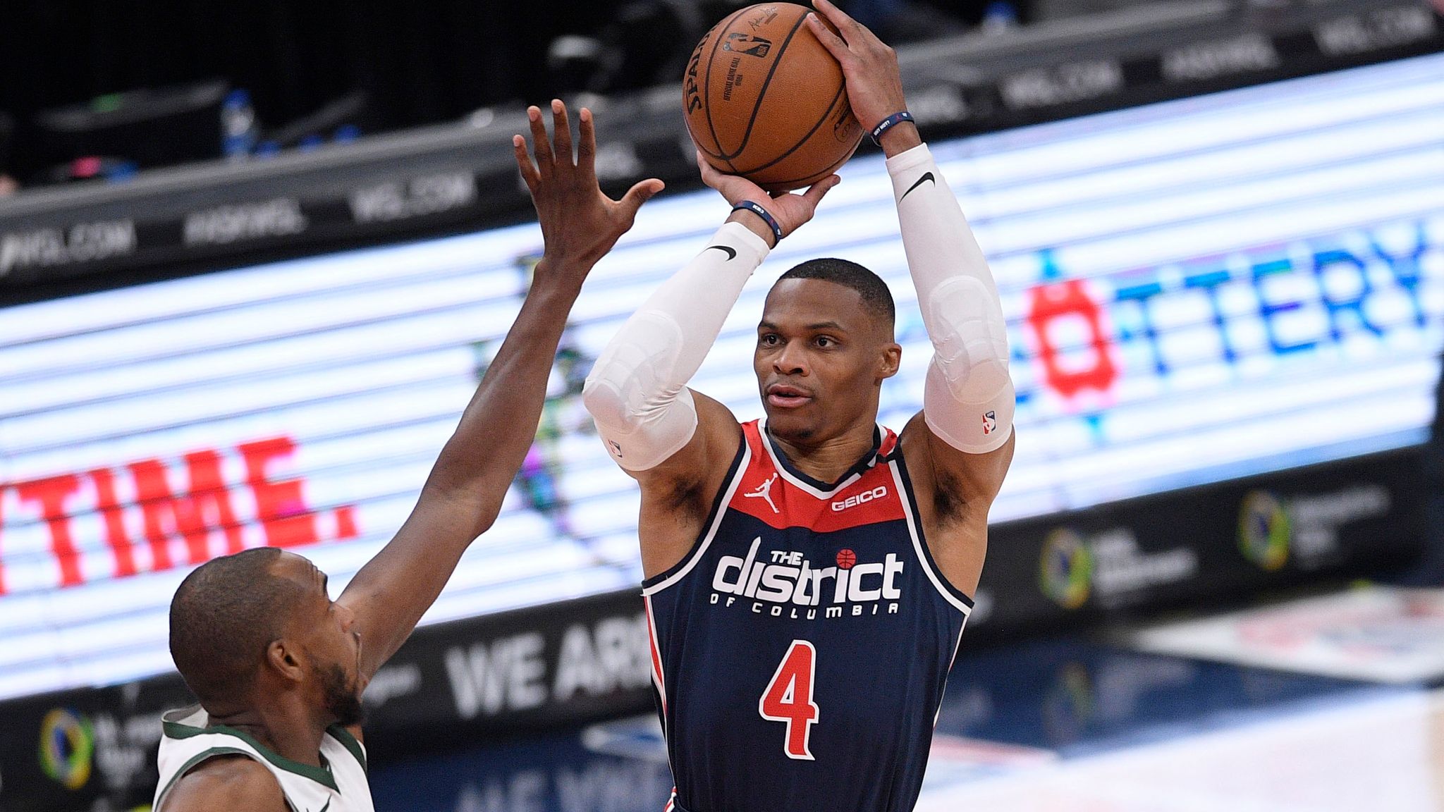 Nba Round Up Giannis Antetokounmpos Bucks Hold Off Wizards As James Harden Fires Nets To