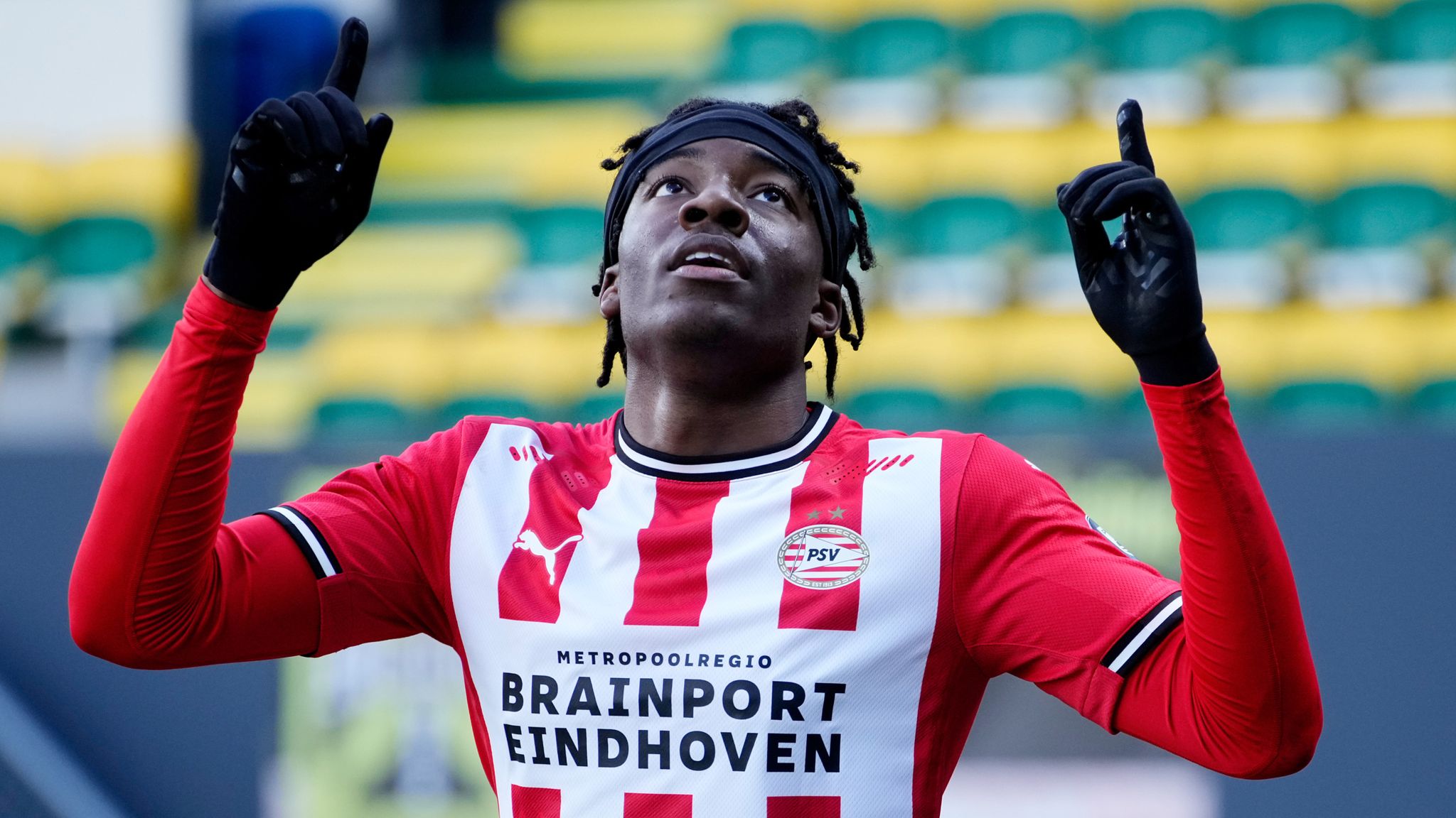 Noni Madueke impressing at PSV: English youngster scores again in  Eredivisie win over Fortuna Sittard | Football News | Sky Sports