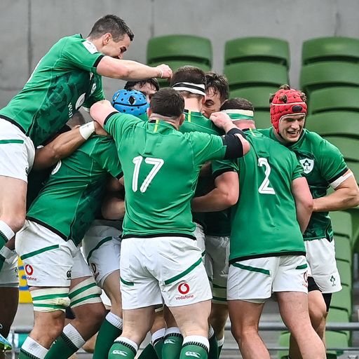 Ireland secure dominant win over England