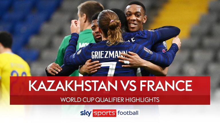 Kazachstán 0-2 Francie