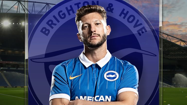 Adam Lallana has recovered from COVID and is now aiming to play a key role in Brighton's run-in