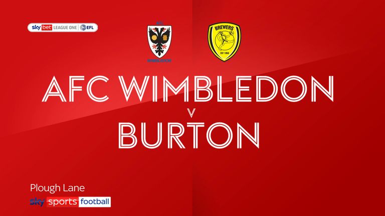 Wimbledon 0 - 1 Burton Alb - Match Report & Highlights