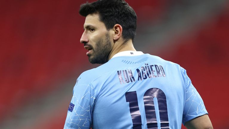 Sergio Aguero Manchester City Striker To Leave At End Of Season With Club To Commission Statue Of Him At The Etihad Football News Sky Sports