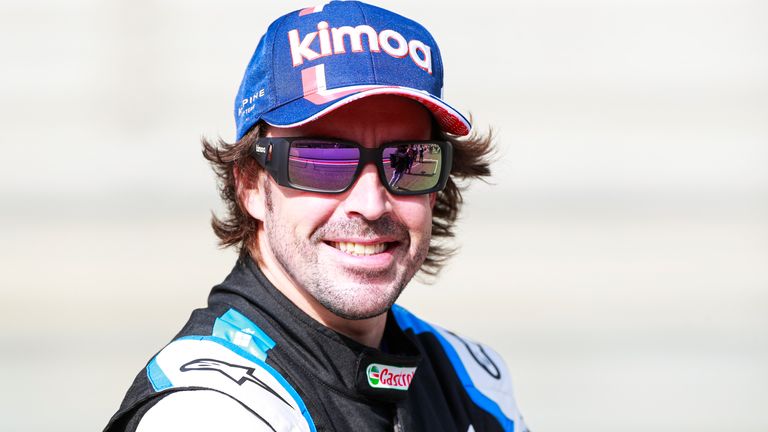 alonso testing
bahrain 2021