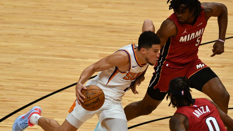 Lo más destacado de los Phoenix Suns contra los Miami Heat en la Semana 14 de la NBA.