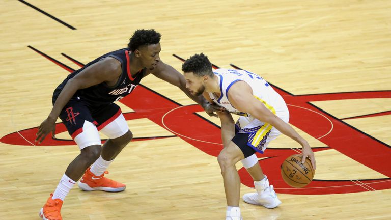 Highlights of the Golden State Warriors against the Houston Rockets in Week 13 of the NBA.