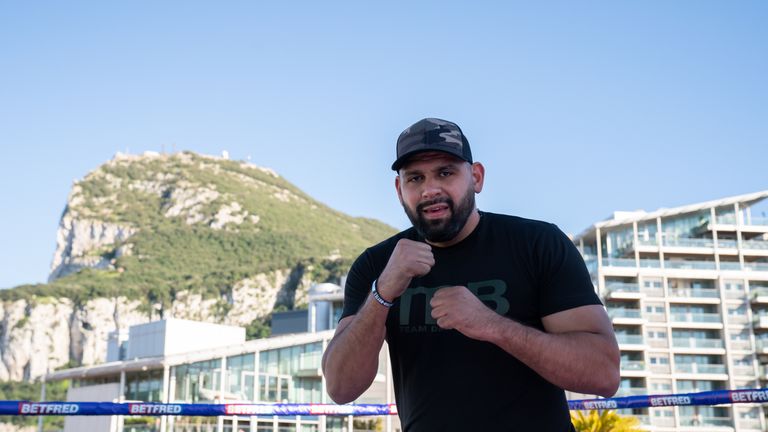 Povetkin v Whyte II Fighter Workouts
Eric Molina during his public workout
24 March 2021
Picture By Dave Thompson Matchroom Boxing