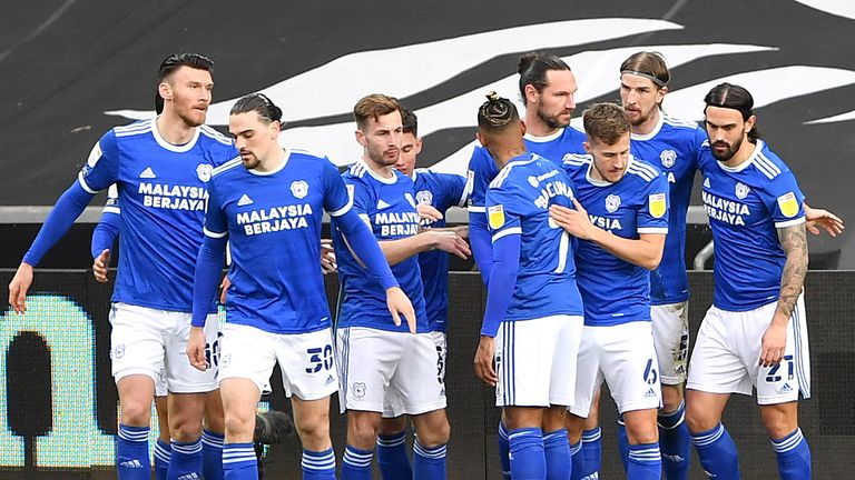 Swansea 0-1 Cardiff City: Aiden Flint fires Bluebirds to first