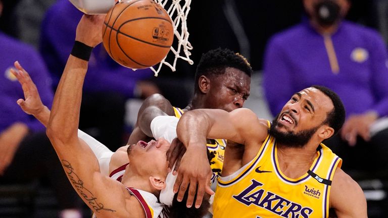 NBA: Cavaliers Lakers 