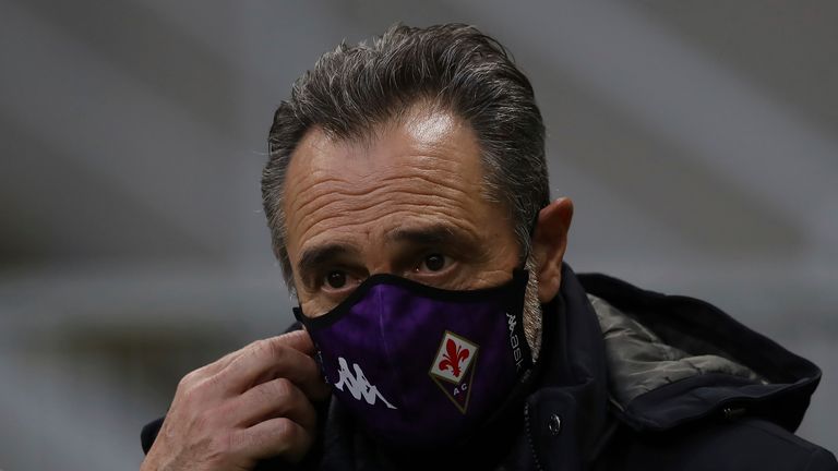AP - Cesare Prandelli returned to Fiorentina in November