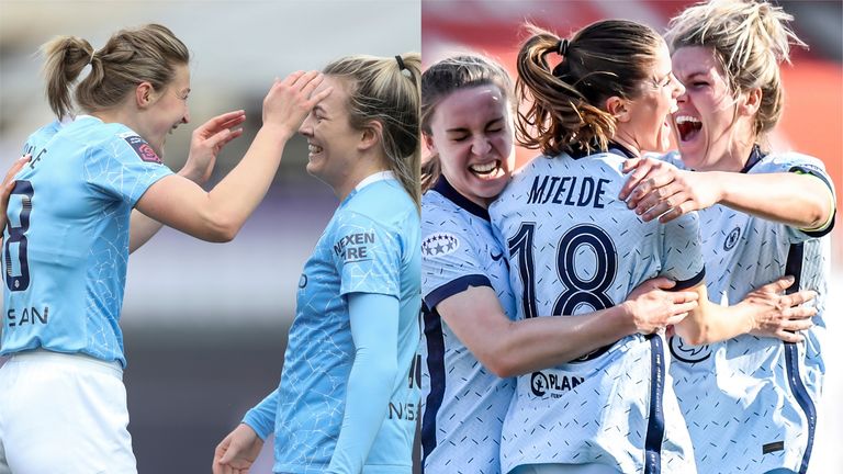 Manchester City and Chelsea are aiming to become the second English side after Arsenal to win the Women's Champions League