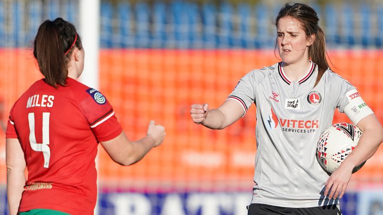 Women's Championship side like Charlton and Coventry United still play in a semi-professional league